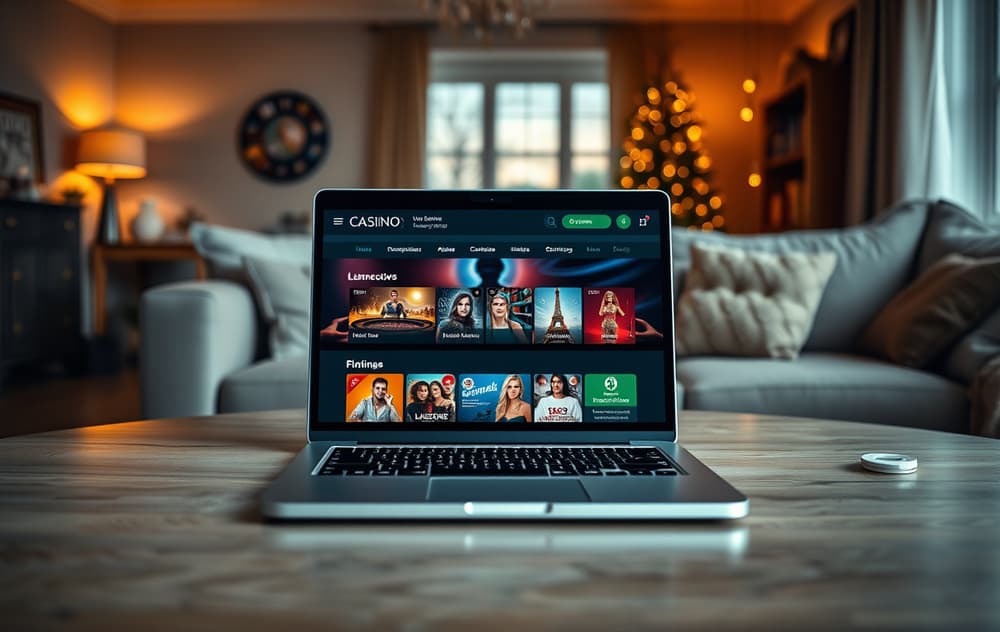 Miki Casino startsiden med fargerikt design